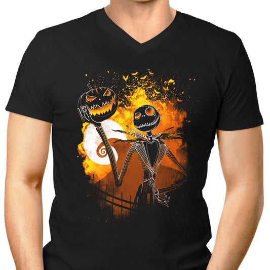 Soul of the Pumpkin King - Men's V-Neck