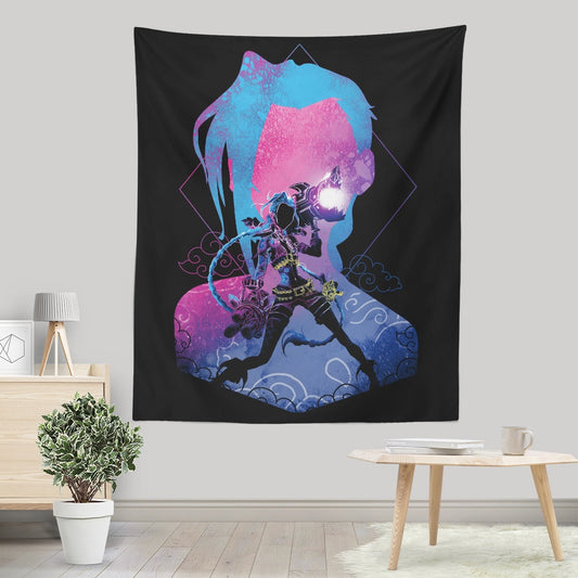 Soul of the Super Rocket - Wall Tapestry
