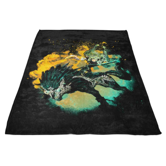 Soul of the Wolf - Fleece Blanket