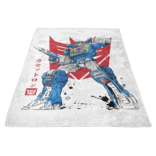 Sound Sumi-e - Fleece Blanket