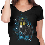 Space and Time Traveler - Women's V-Neck