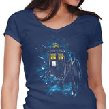 Space and Time Traveler - Women's V-Neck