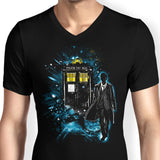 Space and Time Traveler - Men's V-Neck
