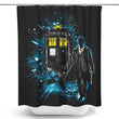 Space and Time Traveler - Shower Curtain