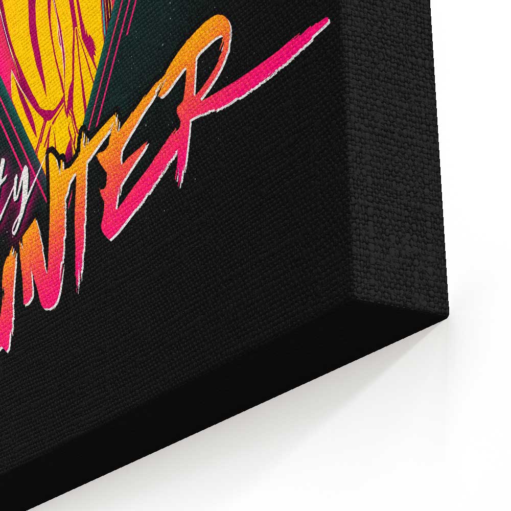 Space Bounty Hunter - Canvas Print