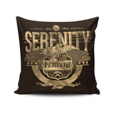 Space Pioneers - Throw Pillow