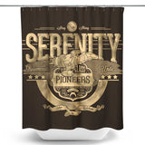 Space Pioneers - Shower Curtain