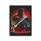Spartan Fury - Canvas Print