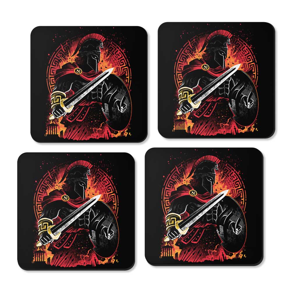 Spartan Fury - Coasters