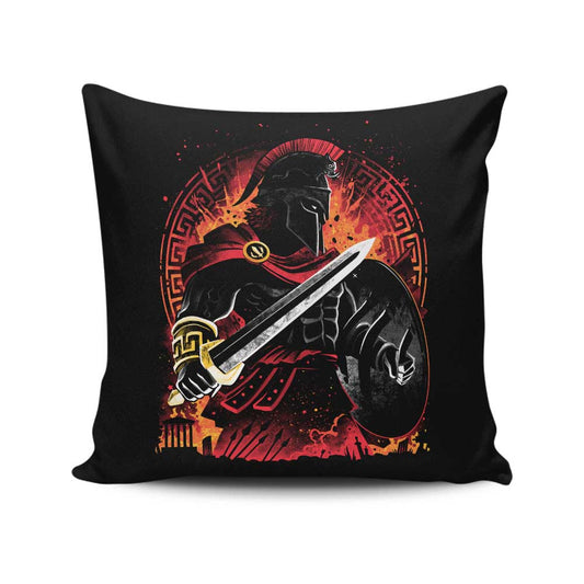 Spartan Fury - Throw Pillow