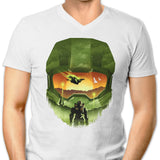 Spartan Silhouette - Men's V-Neck