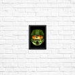 Spartan Silhouette - Posters & Prints