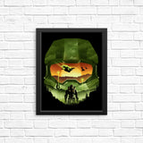 Spartan Silhouette - Posters & Prints