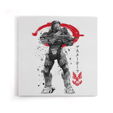 Spartan Sumi-e - Canvas Print