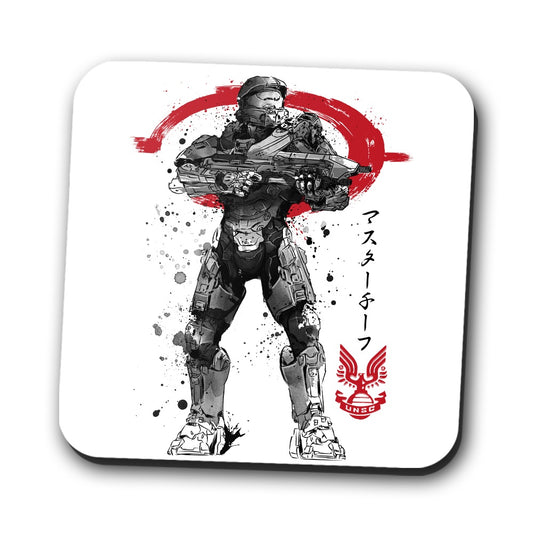 Spartan Sumi-e - Coasters