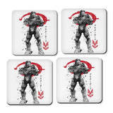 Spartan Sumi-e - Coasters