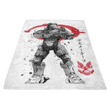 Spartan Sumi-e - Fleece Blanket