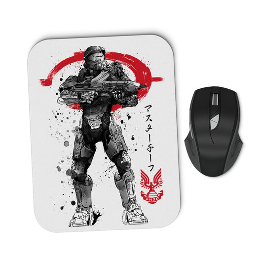 Spartan Sumi-e - Mousepad