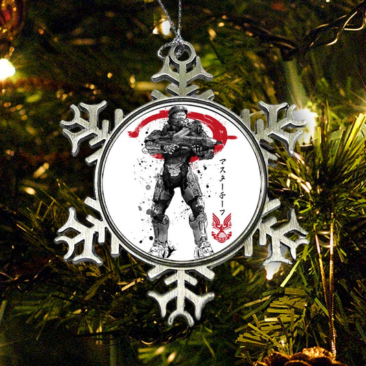 Spartan Sumi-e - Ornament