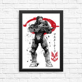 Spartan Sumi-e - Posters & Prints
