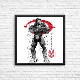 Spartan Sumi-e - Posters & Prints