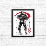 Spartan Sumi-e - Posters & Prints