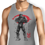 Spartan Sumi-e - Tank Top