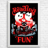 Spell Books are Fun - Posters & Prints