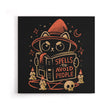 Spells to Avoid People - Canvas Print