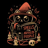 Spells to Avoid People - Canvas Print