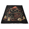 Spells to Avoid People - Fleece Blanket