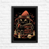 Spells to Avoid People - Posters & Prints