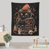 Spells to Avoid People - Wall Tapestry