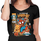 Spider Cat - Women's V-Neck