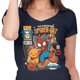 Spider Cat - Women's V-Neck