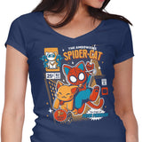 Spider Cat - Women's V-Neck