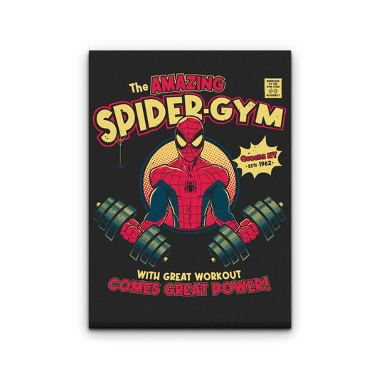 Spider Gym - Canvas Print