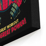 Spider Gym - Canvas Print