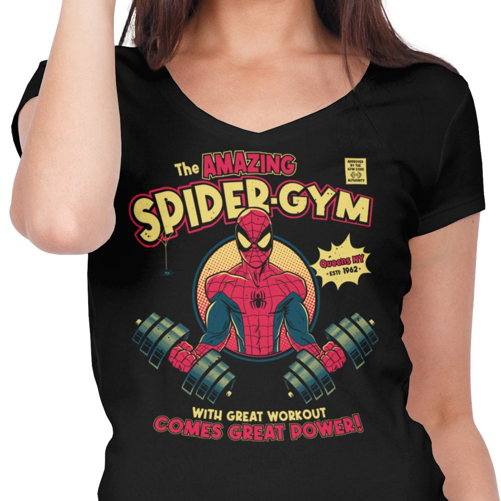 Spider Gym - Women's V-Neck