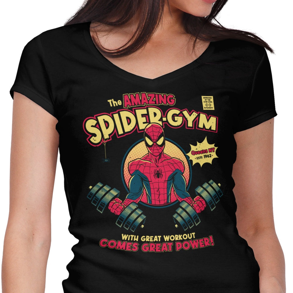 Spider Gym - Women's V-Neck