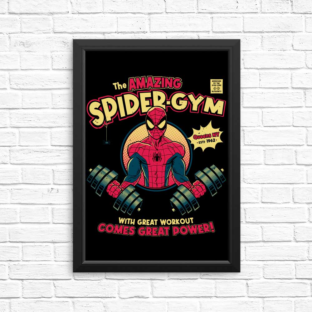 Spider Gym - Posters & Prints