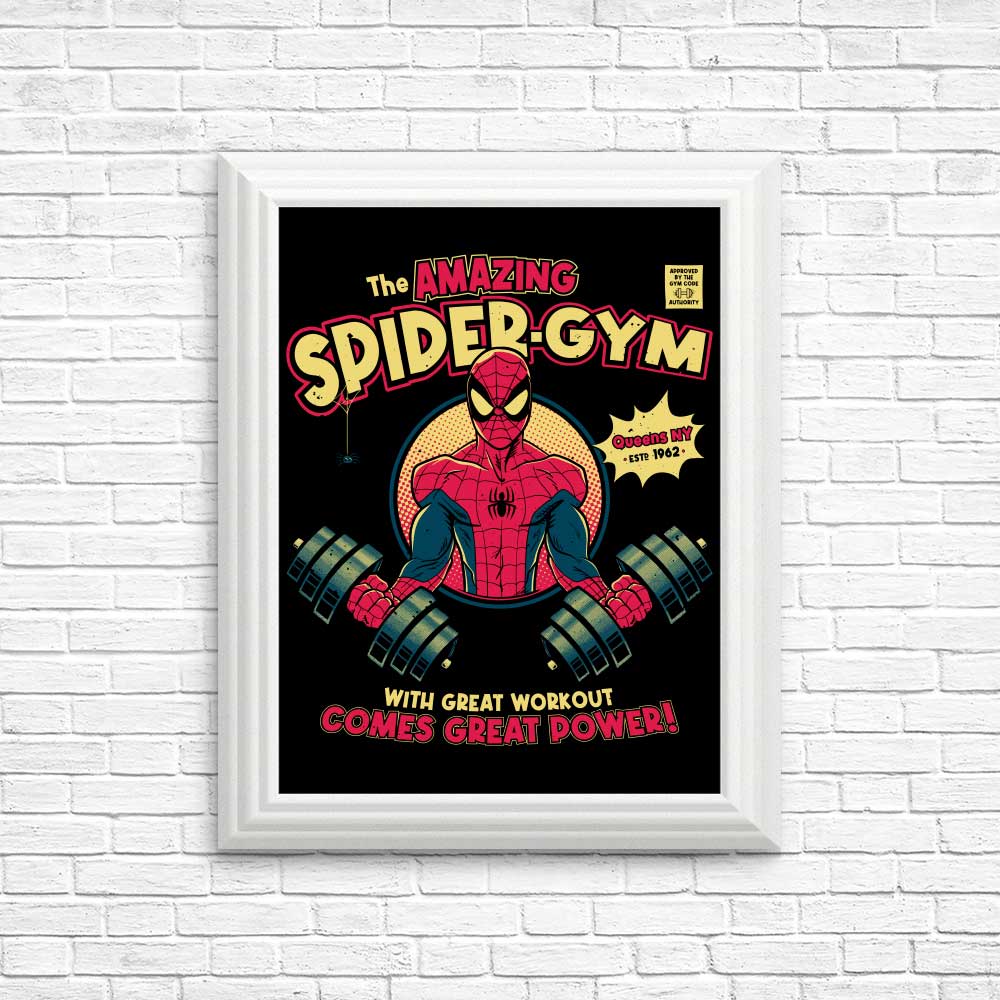 Spider Gym - Posters & Prints