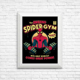 Spider Gym - Posters & Prints