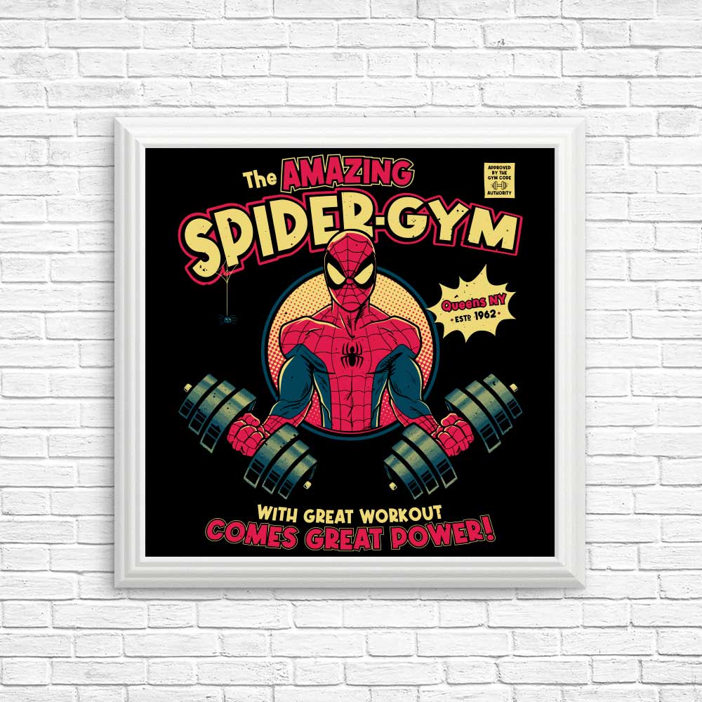 Spider Gym - Posters & Prints