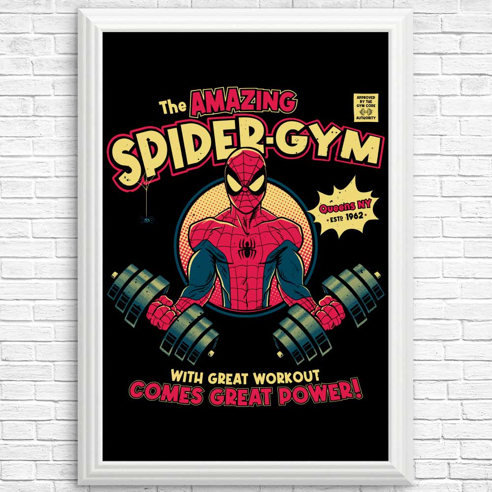 Spider Gym - Posters & Prints