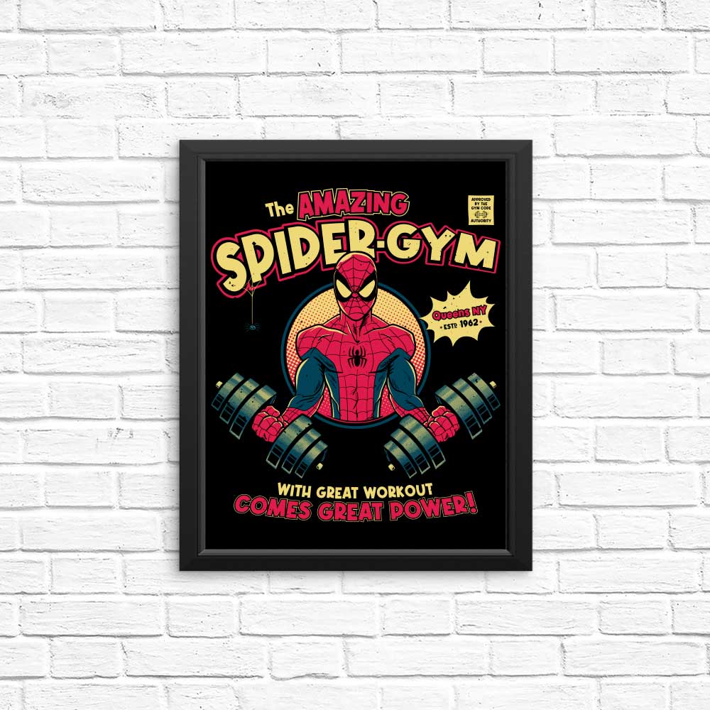 Spider Gym - Posters & Prints