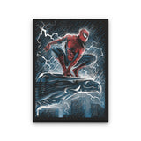 Spider Over the City - Canvas Print