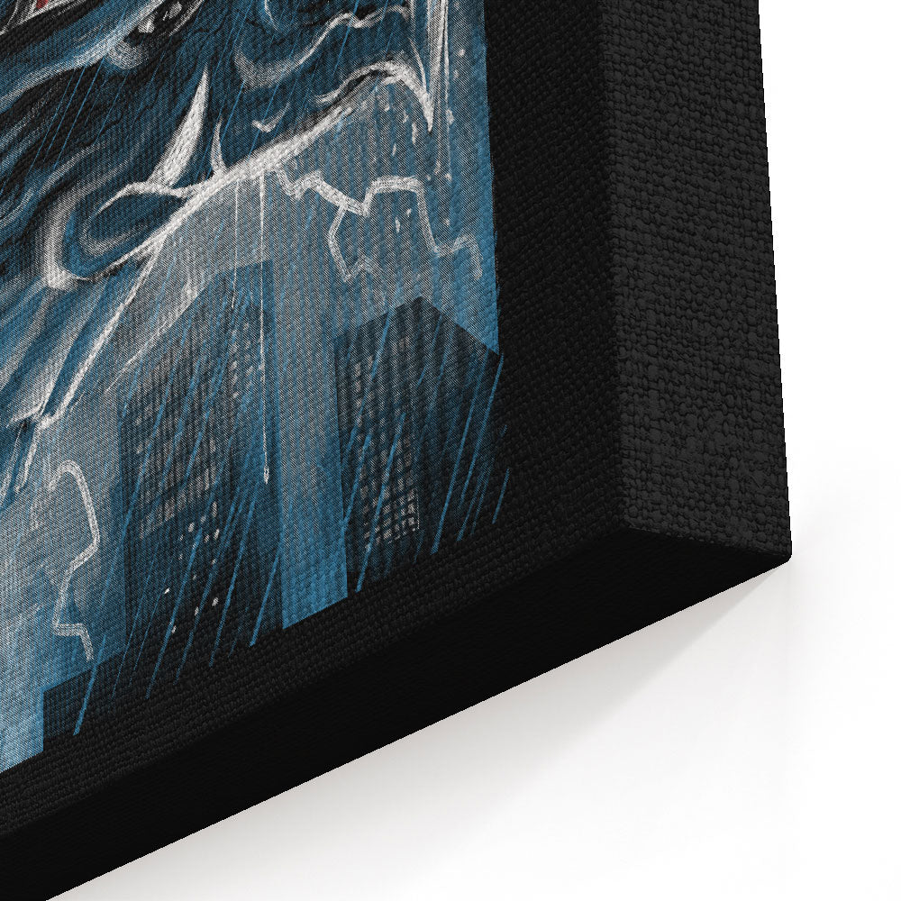 Spider Over the City - Canvas Print