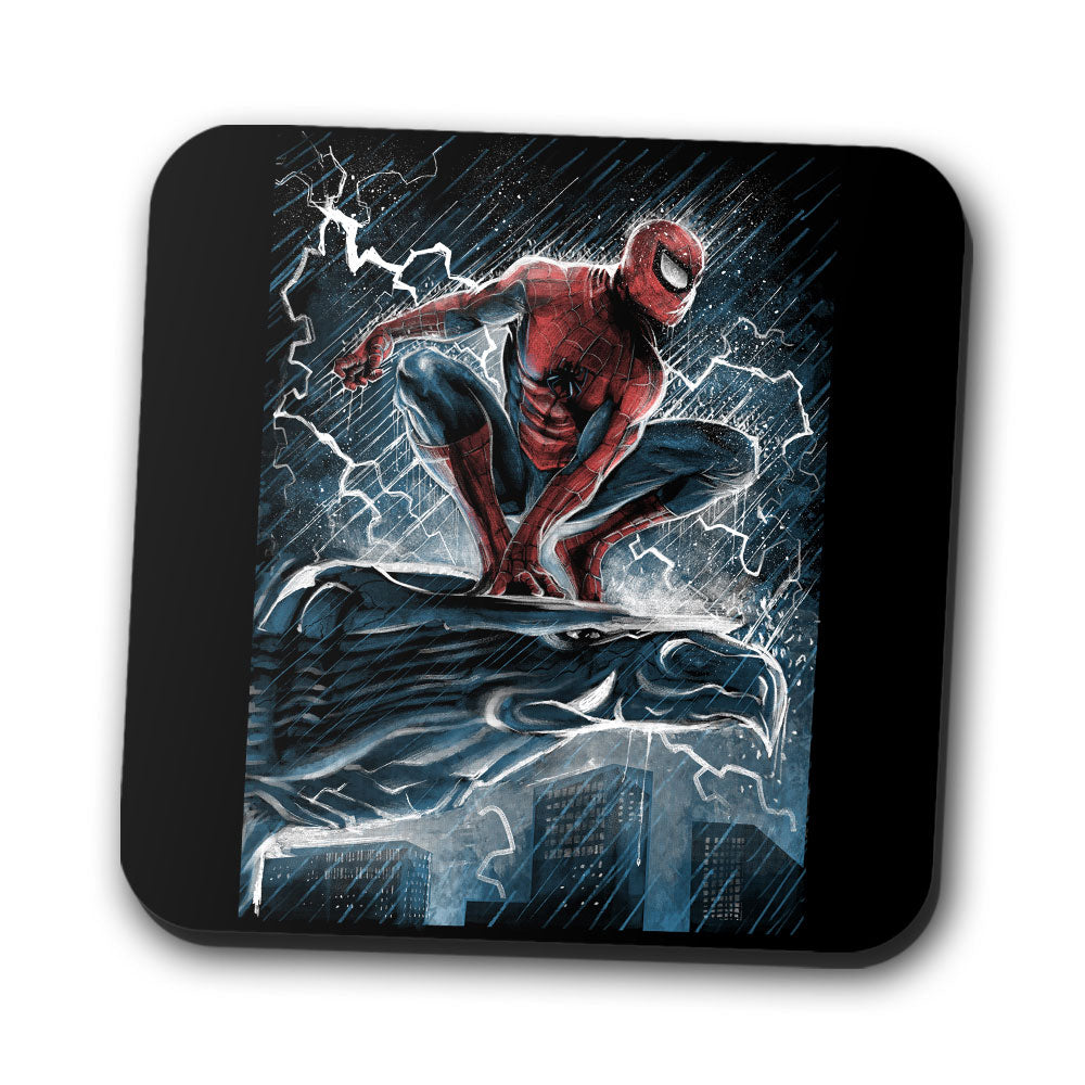 Spider Over the City - Coasters