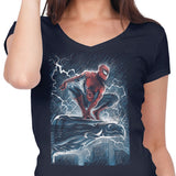 Spider Over the City - Women's V-Neck